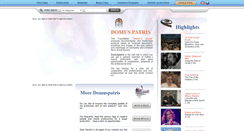 Desktop Screenshot of domuspatris.net